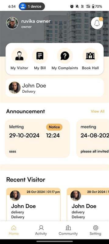 Intuitive Interface